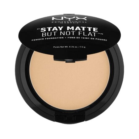 NYX PROFESSIONAL MAKEUP Stay Matte But Not Flat Powder Foundation, Warm Beige - Image 2